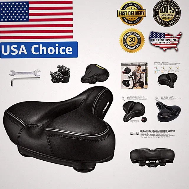 C30 Memory Foam Bike Seat - Enhance Your Riding Comfort with Stylish Design