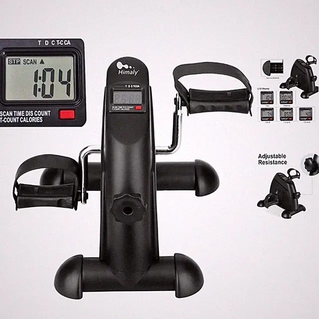 Compact Exercise Bike with LCD Display - Ideal for Home, Office & Travel