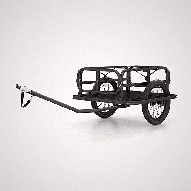 Goplus Bike Cargo Trailer, Heavy-Duty Bicycle Wagon Cart with Universal Hitch...