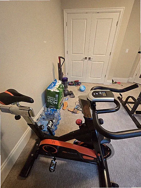 Goplus Exercise Bike Stationary Belt Drive Indoor Cycling Bike Home Gym Cardio
