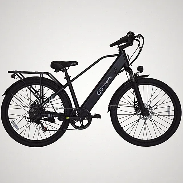 GoPowerBike GoScout Adult Electric Bike 20mph Max Speed & 500W Motor