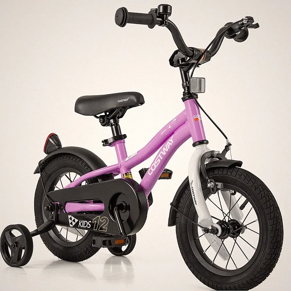 Kids Bike for 3-4 Years Old Boys & Girls w/Adjustable Seat Handbrake Reflectors