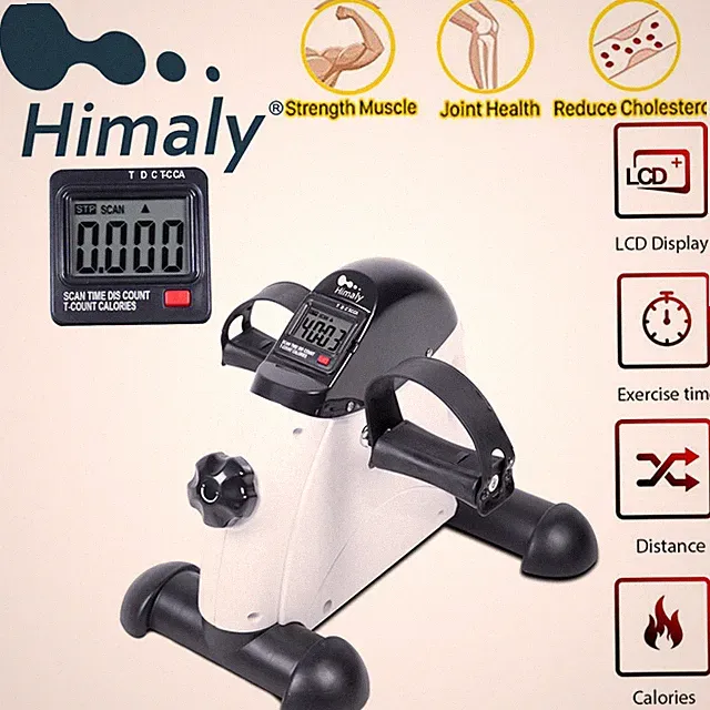 Mini Exercise Bike LCD Pedal Resistance Cardio Workout Fitness Home Exercise