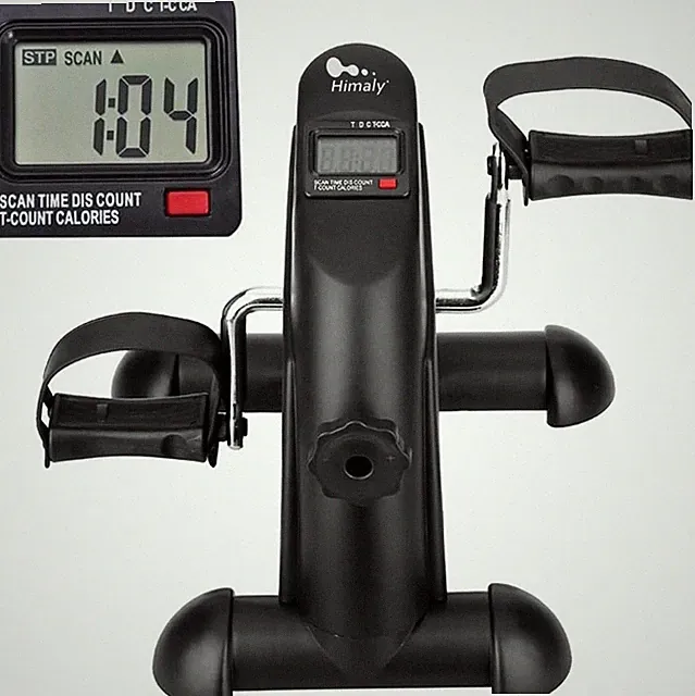 Portable Mini Exercise Bike with LCD - 8 Resistance Levels for Arm & Leg Work...
