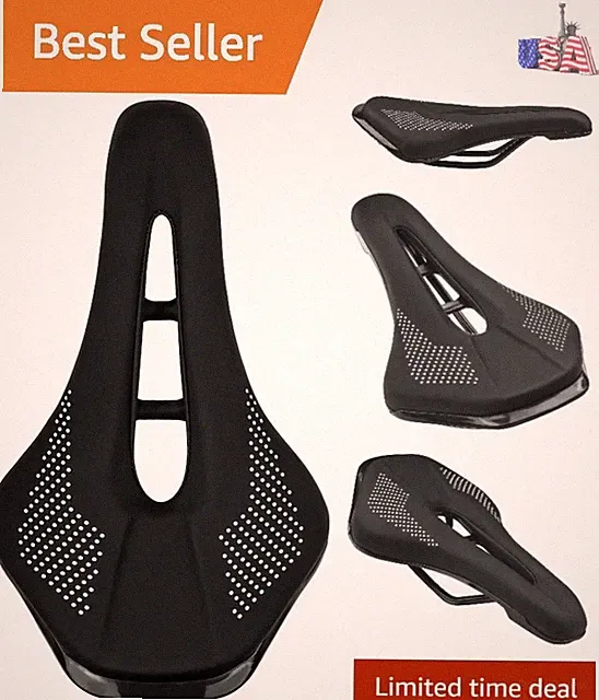 Ultimate Comfort Bike Seat - Waterproof Memory Foam for Men & Women Cyclists